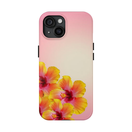 Hibiscus Glow Phone Case